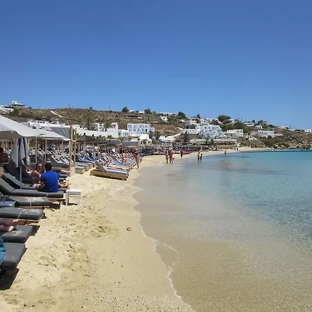 호텔 Acrogiali Beachfront Mykonos 4*