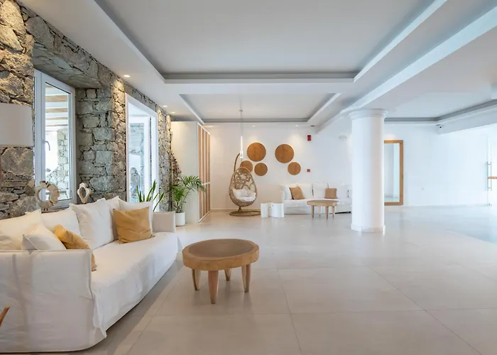 Acrogiali Beachfront Mykonos Szálloda Platísz Jalósz