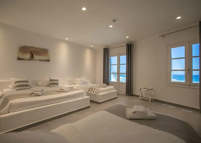 Hotell Acrogiali Beachfront Mykonos Platys Gialos (Mykonos)