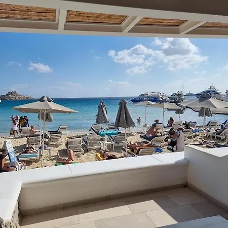 호텔 Acrogiali Beachfront Mykonos