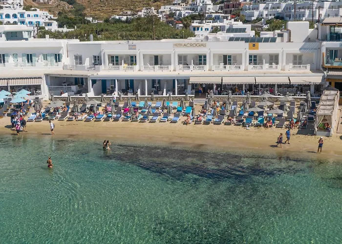 酒店 Acrogiali Beachfront Mykonos 4*