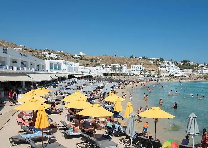 Acrogiali Beachfront Mykonos 普拉迪斯亚罗斯