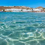 Acrogiali Beachfront Mykonos Platísz Jalósz