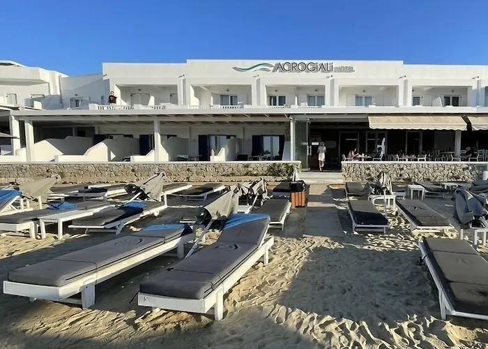 酒店 Acrogiali Beachfront Mykonos 普拉迪斯亚罗斯